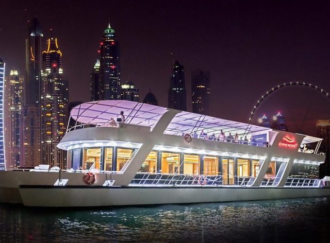 Dubai Marina Cruise Dinner With Entertainment