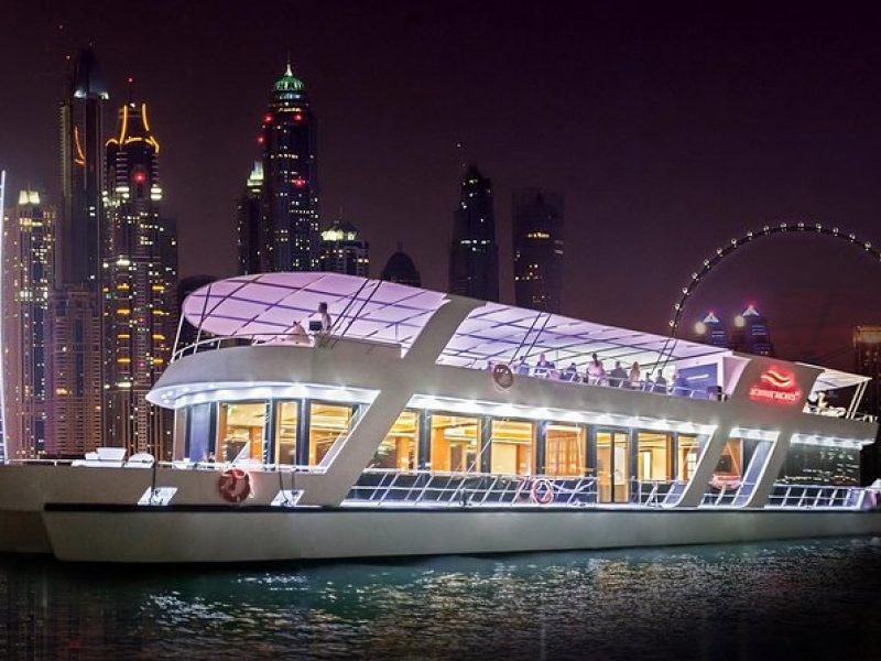 Dubai Marina Cruise Dinner With Entertainment